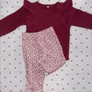 🛍CUTE  LITTLE GIRLS OUTFIT SIZE 0-3 MONTHS 🛍